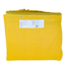 HDPE Safety Net for Construction Site blue green color